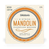 D'Addario EJ74 Phosphor Bronze Mandolin Strings Medium - Taal Musicals